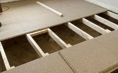 Photo of Complete Floor and Joist Replacement
